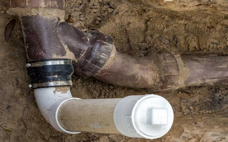 Clogged Sewer Mainline