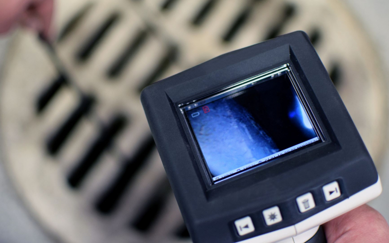 Inspecting Sewer by Video Camera